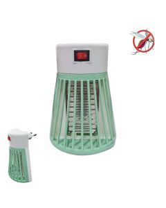 Ammazza zanzare zanzariera elettrica 4 led fulminate luce casa fulmina zanzara