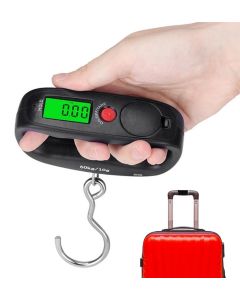 Bilancino pesa valigia display digitale gancio bilancia pesavaligie 50kg bagagli