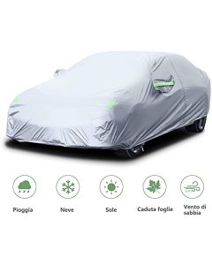 Telo copriauto copri auto impermeabile nylon eva pvc m l xl anti ghiaccio