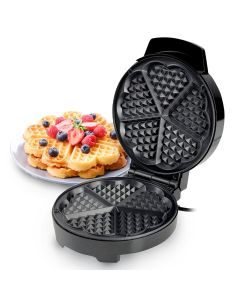 Piastra elettrica macchina waffle maker a forma di cuore 1000w griglia piastre antiaderenti