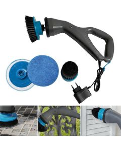 Spazzola Elettrica Rotante Multiuso Cordless E Ricaricabile 3 in 1