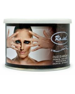 Roial cera depilatoria olio di argan  barattolo 400 ml scadacera ceretta