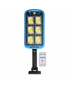 Faro lampione stradale pannello solare fotovoltaico sensore 150 led cob
