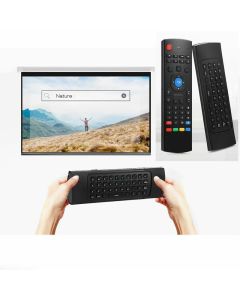 Telecomando Con Tastiera Wireless Air Mouse Movimento Android Box Pc Dongle Usb