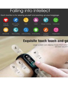 Orologio fitness smart bracelet tracker bluetooth frequenza cardiaca