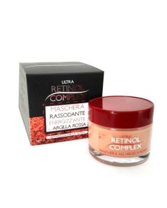 Retinol complex ultra maschera viso rassodante pelle energizzante argilla rossa