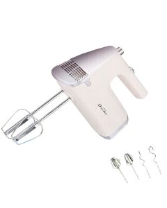 Sbattitore Elettrico Da Cucina Frullatore Fruste Acciaio 5 Velocità 200w Dw-617