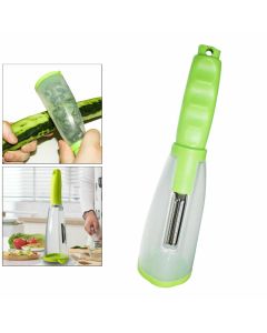 Pelapatate Da Cucina  Pela Frutta Ortaggi -Con Contenitore 