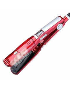 Piastra A Vapore Per Capelli Con Generatore Ioni In Ceramica Professionale 200°C