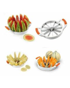 Taglia melone affetta anguria angurie lame acciaio inox 12 fette casa cucina