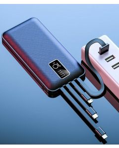 BATTERIA ESTERNA POWER BANK 20000 mAh 5V 2A USB Type-C per iPhone
