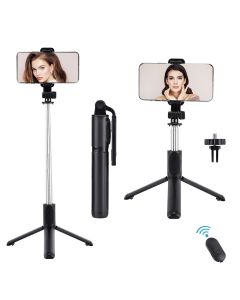 Asta per selfie con treppiede Bluetooth multifunzione Q01 da 101 cm 