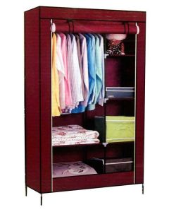 Armadio guardaroba stoffa salvaspazio vestiti biancheria organizer tenda casa