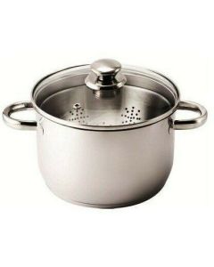 Abert pentola Cuoci E Scola "Hotpot" Acciaio  ad induzione /cestello Basculante Cm.20 