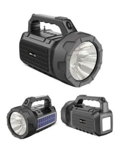 Torcia speaker cassa bluetooth 5w ricarica solare radio fm lettore mp3 portatile