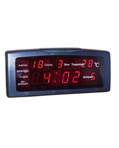 Orologio Sveglia Digitale ZXTL-13A Da Tavolo Led Datario Temperatura moc
