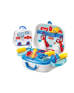 Valigetta dottore per bambini giocattolo con accessori kit medico portatile 13pz