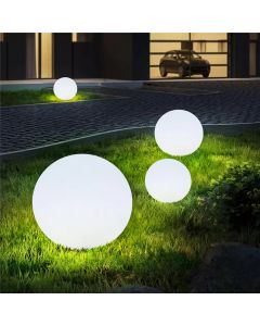Lampada Sfera da Giardino 30cm per Esterno e Interno, Design Moderno