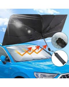 Parasole Auto Parabrezza Anteriore Pieghevole Ombrello Portatile