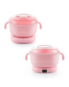 Scaldacera in silicone 100w 400 ml ciotola in silicone rimozione dei peli cera depilatoria