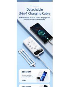 Power Bank 15800Mah Caricabatterie Esterno Portatile A Ricarica Rapida