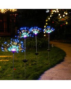 Luci led a sfera ad energia solare da 150 led