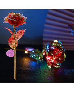 Fantatico set di 3 rose colorate con led ottima idea regalo per san valentino