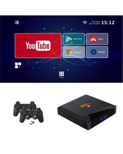 TX9 pro android 10.0 top box 2 in 1 retro game console box 4k ultra hd wifi 2.4g e 5.8g 1g ram 8g lettore multimediale