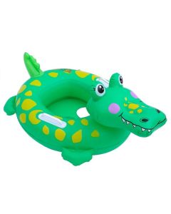 Salvagente gonfiabile forma di coccodrillo con mutandina 70cm per bambini 15578