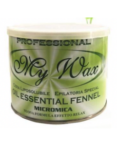 Water Wax Cera Liposolubile Epilatoria Oil essential fennel (Ipoallergenica) 400ml
