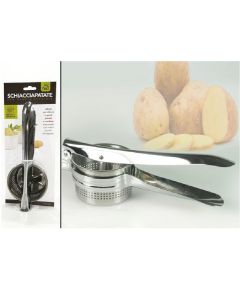Schiacciapatate forato acciaio ideale per pure' utensili cucina