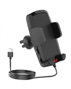 Supporto smartphone assistente vocale da auto porta cellulare auto regolabile per bocchetta aria supporto cellulare auto