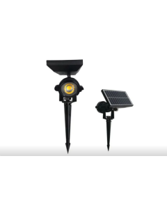 Faretto cob led esterno picchetto solare luce Calda Impermeabile TE-B0414