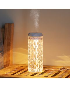 Lampada di cristallo dimmer da tavolo e diffusore di aromi 900ml