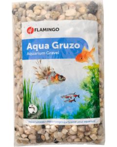 Flamingo Pietruzze di Ghiaia per acquari fondo naturale per acquario 2,5 kg 