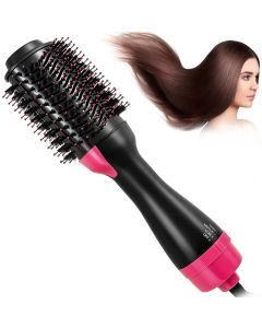 Spazzola ad aria calda 3 in 1 per asciugare lisciare e arricciare i capelli ideale per tutti gli stili di acconciatura