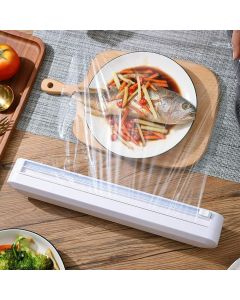 Dispenser taglierina da cucina porta rotolo pellicola alluminio per alimenti