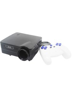 Proiettore per videogiochi PGS a 8 bit per bambini con 180 giochi 8bit con 2 Gamepad Supporto secondo giocatore
