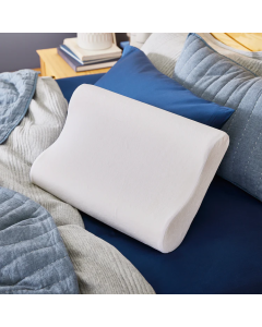 Cuscino Cervicale per Dormire Ortopedico, Guanciale Memory Foam Antirussamento