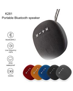 Cassa Speaker Subwoofer  impermeabile per esterno portatile K281 bluetooth wireless