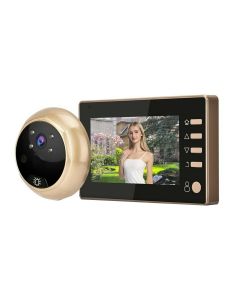 Spioncino digitale elettronico porta campanello telecamera schermo LCD 4.3" W10