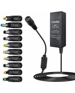 Alimentatore universale con 10 spine cc per 15v-20v elettronica domestica 90w