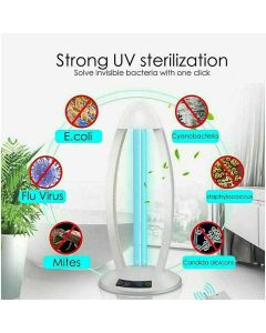 Lampada Sterilizzatore Uv Germicida A Luce Ultravioletta Di Ozono Con Telecomando