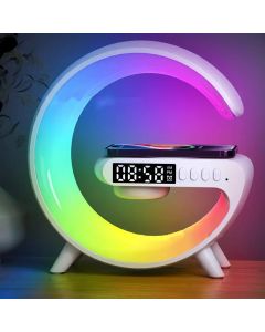 Lampada LED intelligente Bluetooth altoparlante caricabatterie wireless