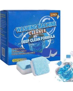 Pastiglie per la pulizia della lavatrice formula deep clean