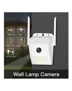 Telecamera ip WiFi esterno 2mp 1080 led sensore allarme luce faro ip66 camera sd
