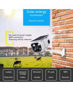 Watchmen telecamera energia solare 1080p per esterni ip67 con batteria ricaricabile