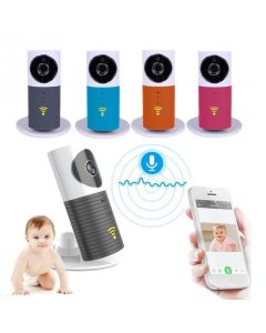Telecamera Wifi Videosorveglianza Ip Camera Sensore Di Movimento Led P2P Microsd