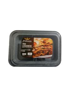 Tris Teglie Forno Lasagne Tegami 3 Pietra Lavica Antiaderente Bavaria