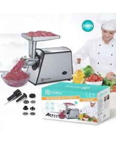 Tritacarne elettrico TX-8247 Ciaobosi con accessori Tritacarne ideale per tritare salsicce e kebbe in modo pratico e semplice
